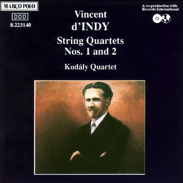 d'Indy: String Quartets Nos. 1 and 2 album cover