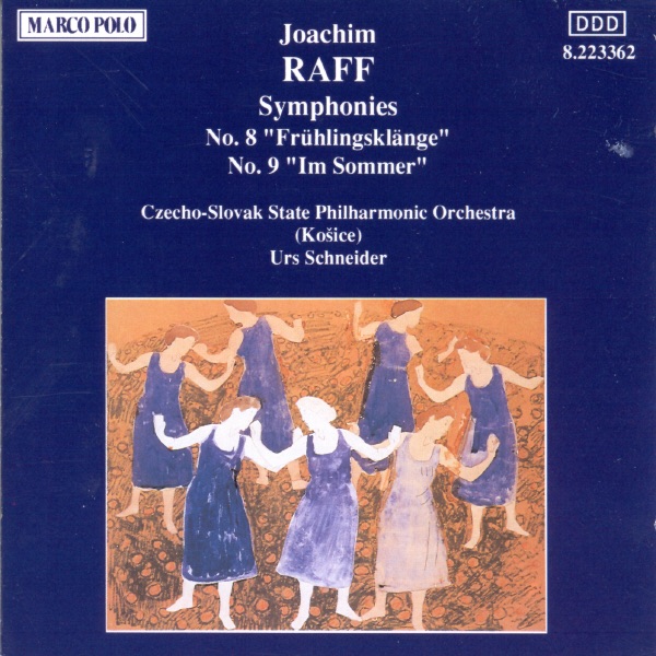 Raff: Symphonies Nos. 8 and 9 album cover