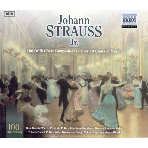 Strauss II: 100 Of His Best Compositions album cover