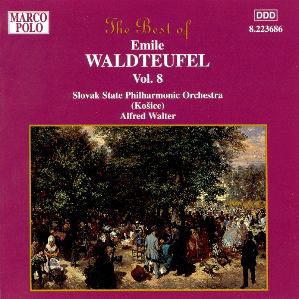 Waldteufel: The Best of Emile Waldteufel, Vol. 8 album cover