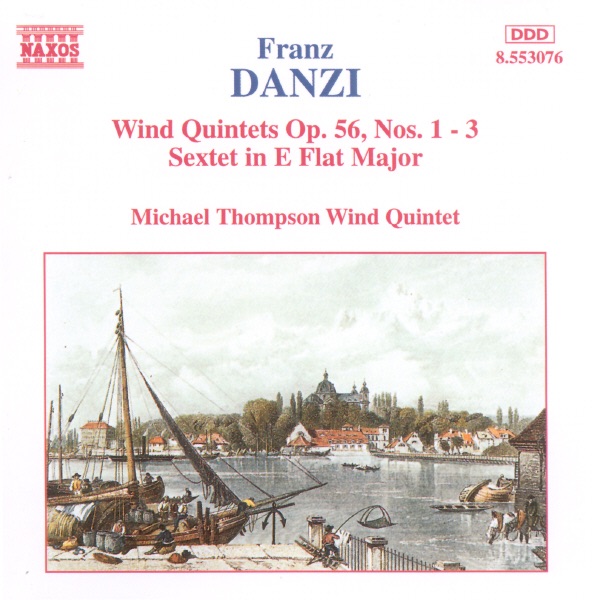 Danzi: Wind Quintets, Nos. 1 - 3; Sextet in E Flat Major album cover