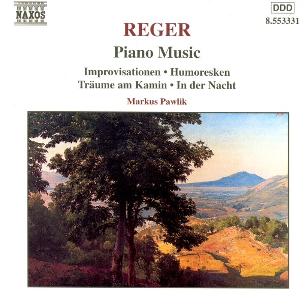 Reger: Piano Music album cover