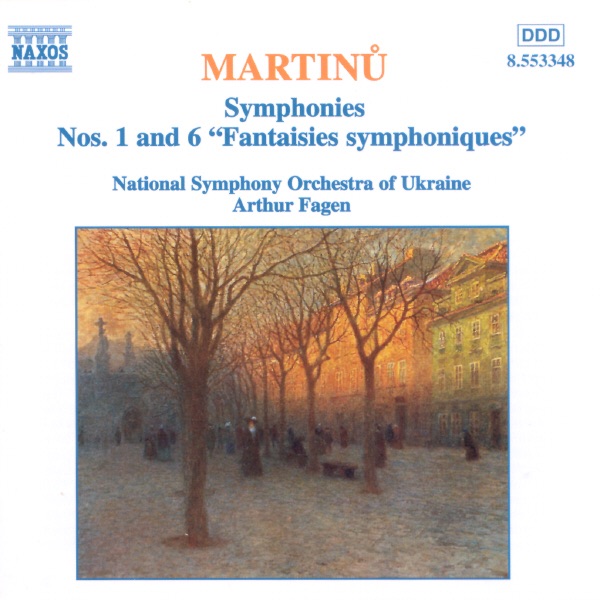 Martinu : Symphonies Nos. 1 & 6 album cover