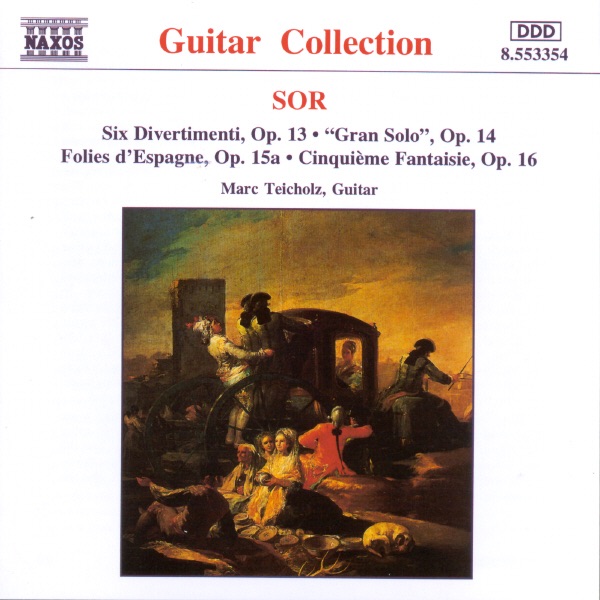 Sor: 6 divertimenti; "Gran Solo"; Folies d'Espagn album cover