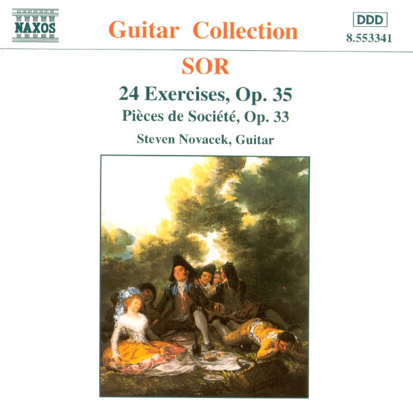 Sor: 24 Exercises, Op. 35; Pièces de Société album cover