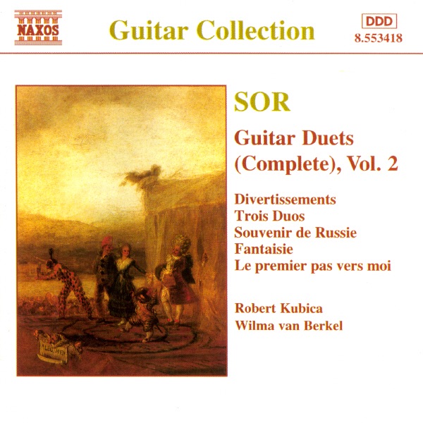 Sor: Complete Guitar Duets, Vol. 2 album cover