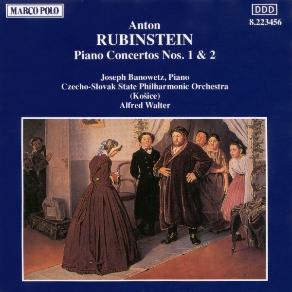 Rubinstein: Piano Concertos Nos. 1 & 2 album cover