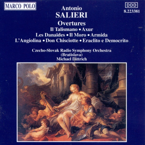 Salieri: Overtures album cover