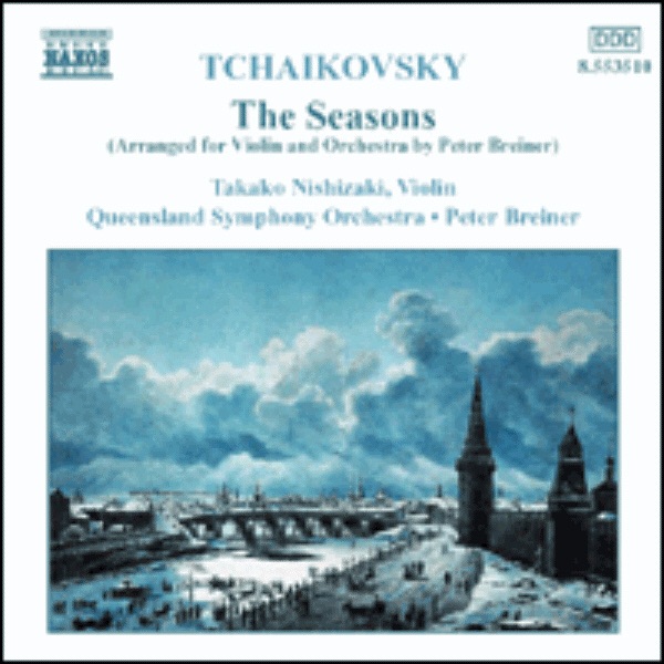 Tchaikovsky: The Seasons (Violin and Orchestra) album cover