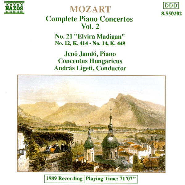 Mozart: Piano Concertos Nos. 21 'Elvira Madigan', 12 And 14 album cover