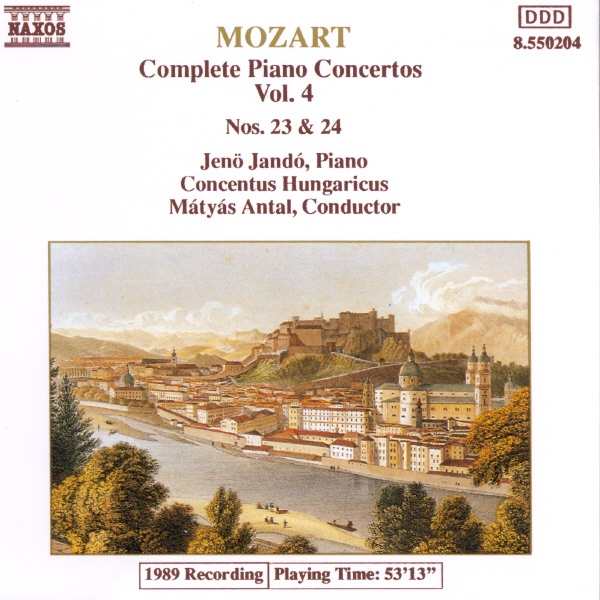 Mozart: Piano Concertos Nos. 23 and 24 album cover
