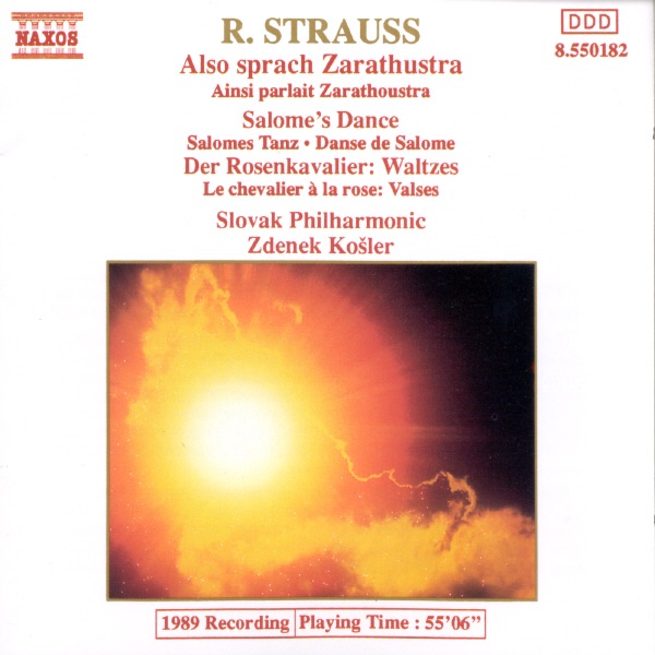 Strauss: Also sprach Zarathustra album cover