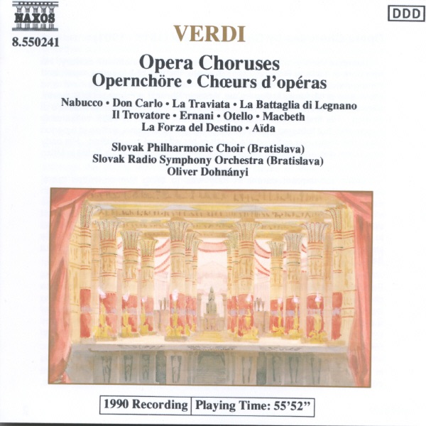 Verdi: Opera Choruses album cover