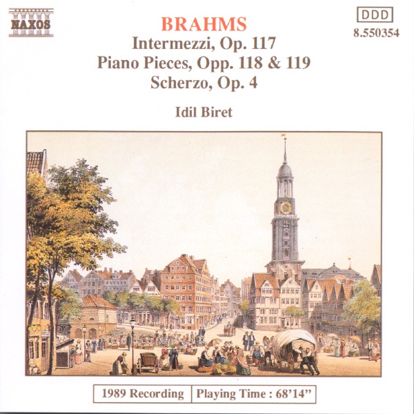 Brahms: Piano Pieces Opp. 4, 117, 118 & 119 album cover