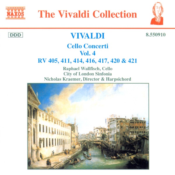 Vivaldi: Cello Concerti album cover