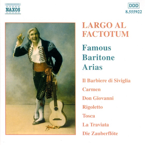 Largo Al Factotum: Great Operatic Arias for Baritone album cover