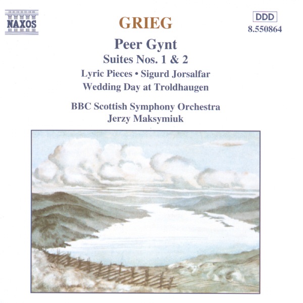 Grieg: Peer Gynt, Sigurd Jorsalfar album cover