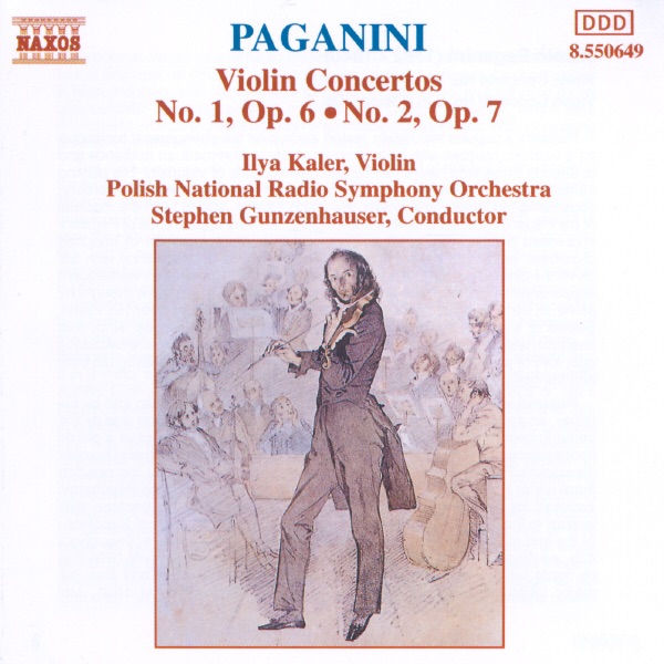 Paganini: Violin Concertos Nos. 1 & 2 album cover