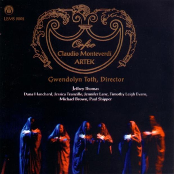 Claudio Monteverdi:  Orfeo album cover