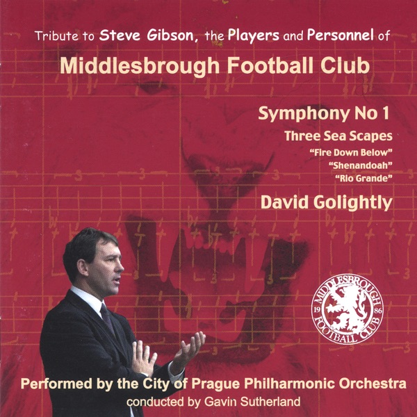 David. F. Golightly Symphony no 1 album cover