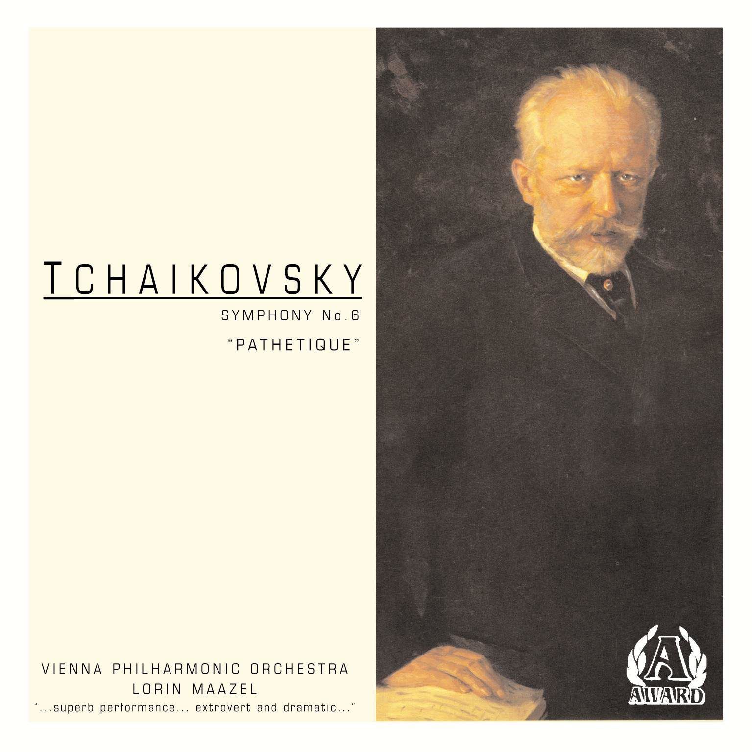 Tchaikovsky: Symphony No. 6, Op. 74 in B Minor "Pathétique" album cover