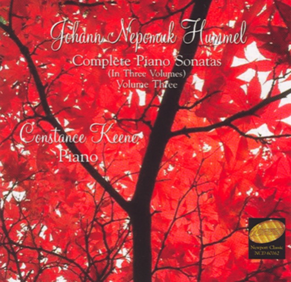 Hummel: Complete Piano Sonatas, Vol. 3 album cover