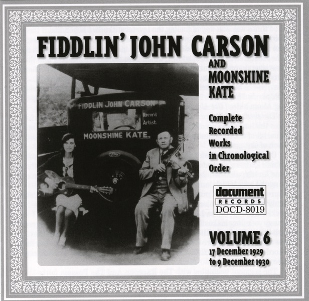 Fiddlin John Carson Vol. 6 1929 - 1930 album cover