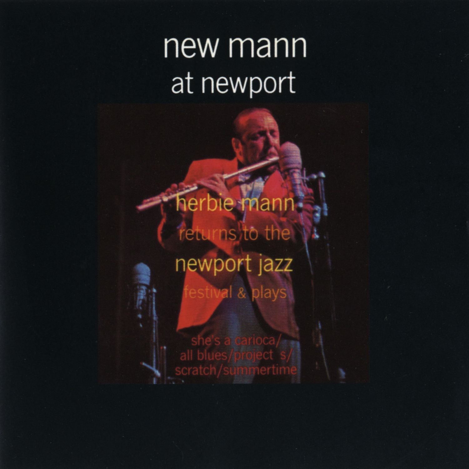 New Mann At Newport album cover