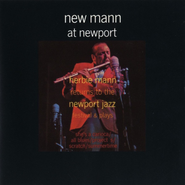 New Mann At Newport album cover