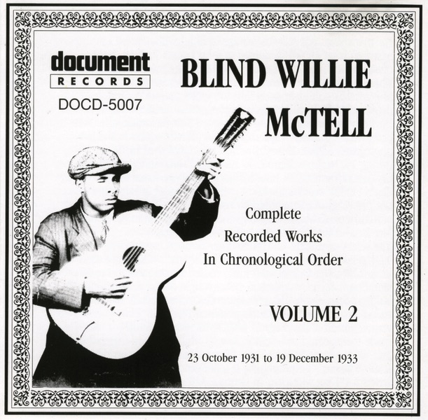 Blind Willie McTell, Vol. 2 (1931-1933) album cover