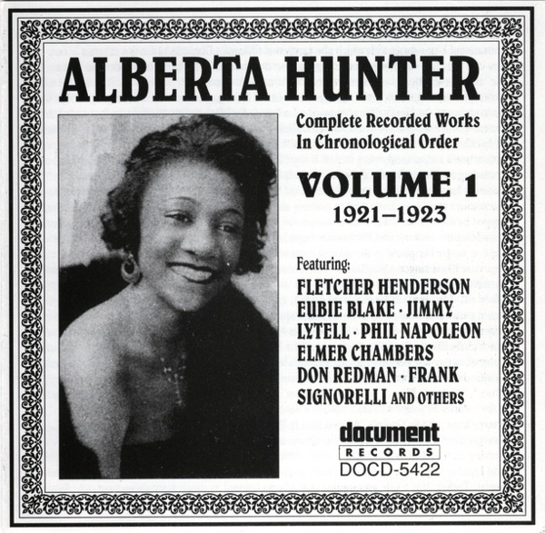 Alberta Hunter Vol. 1 (1921-1923) album cover