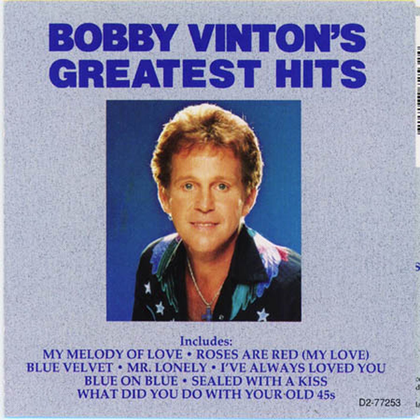 Bobby Vinton's Greatest Hits album cover