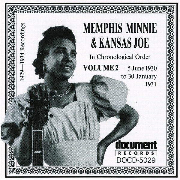 Memphis Minnie & Kansas Joe in Chronological Order: Vol. 2 (1930-1931) album cover