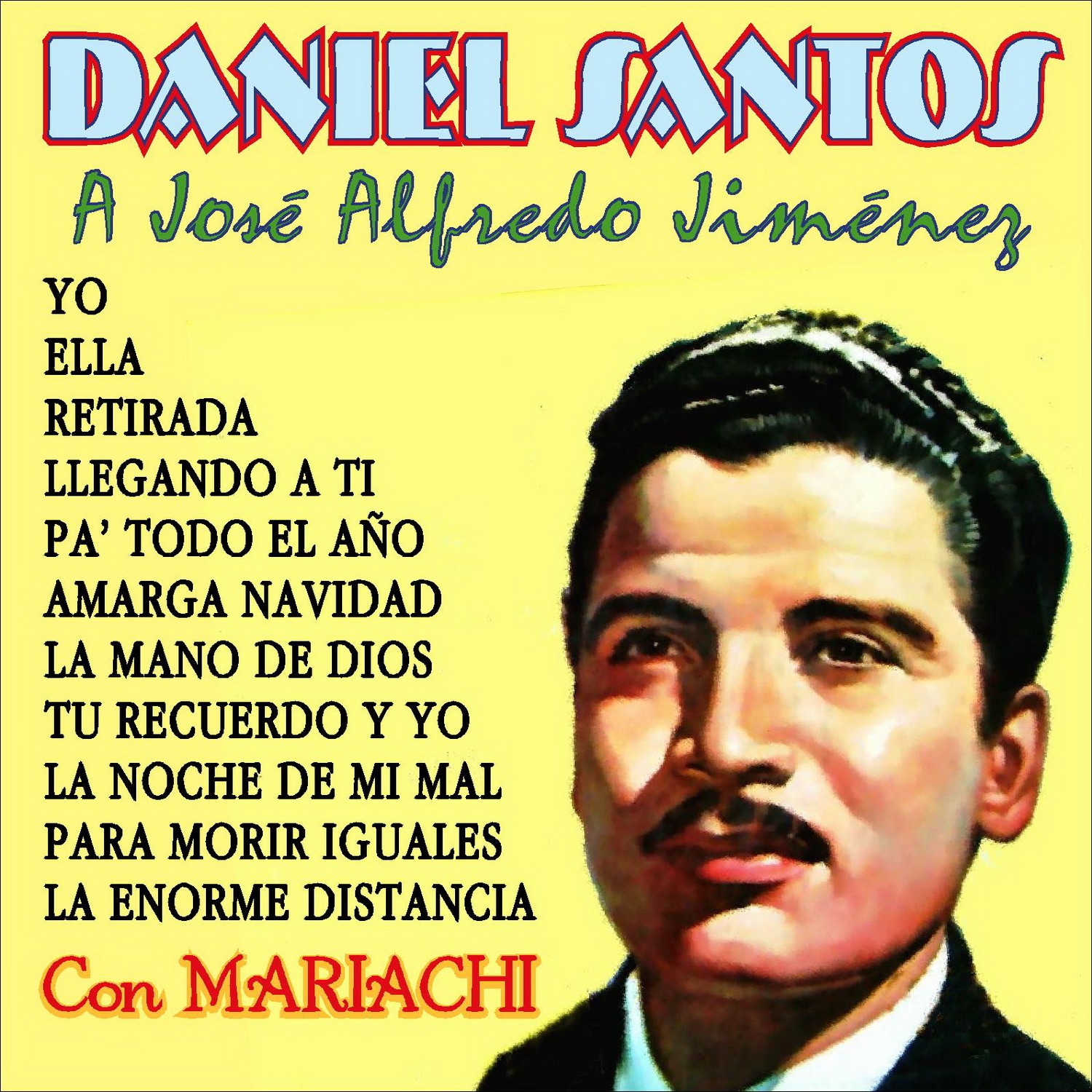 A José Alfredo Jiménez album cover