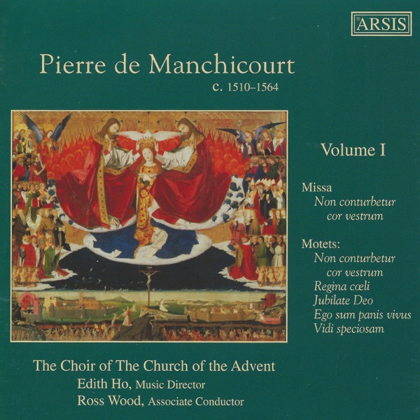 Manchicourt: Choral Music, Vol. 1 album cover