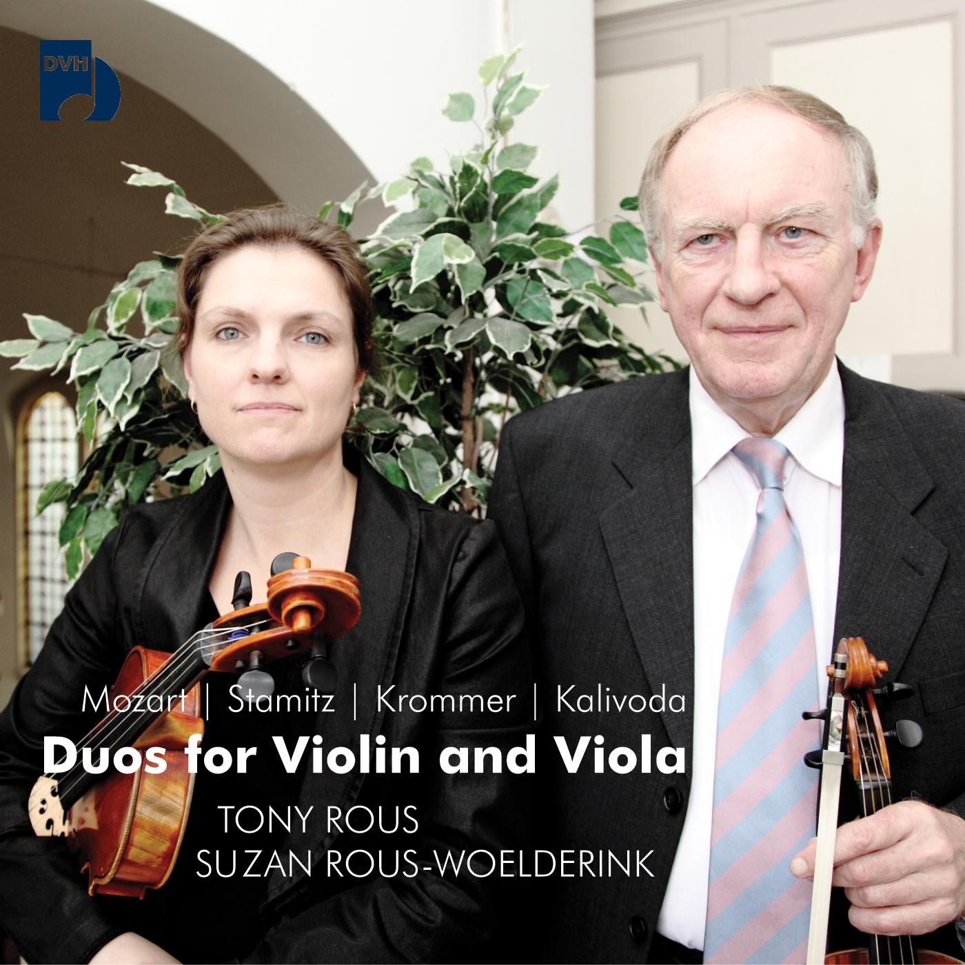 Mozart, Stamitz, Krommer & Kalivoda: Duos for Violin and Viola album cover