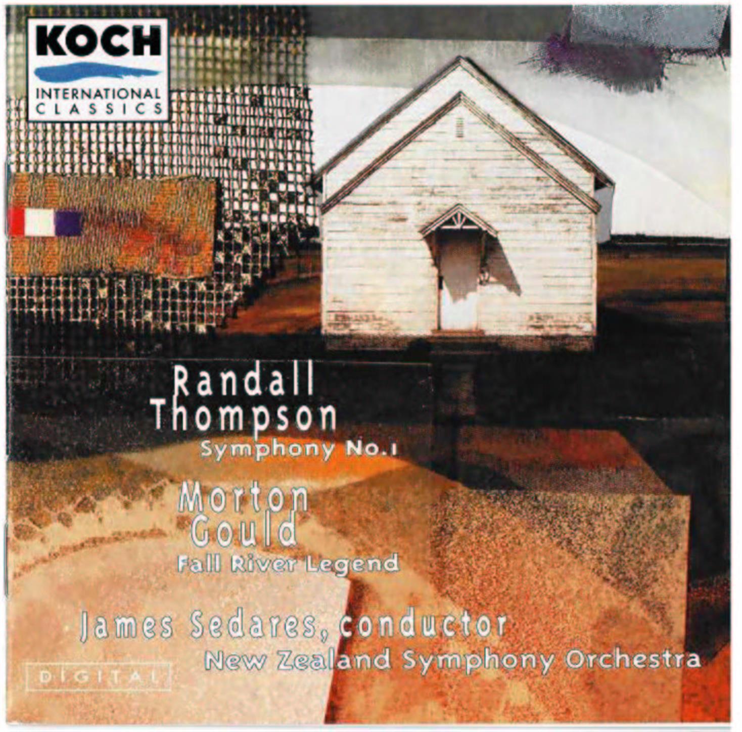 Thompson: Symphony No. 1 album cover