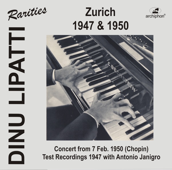 Dinu Lipatti in Zurich album cover