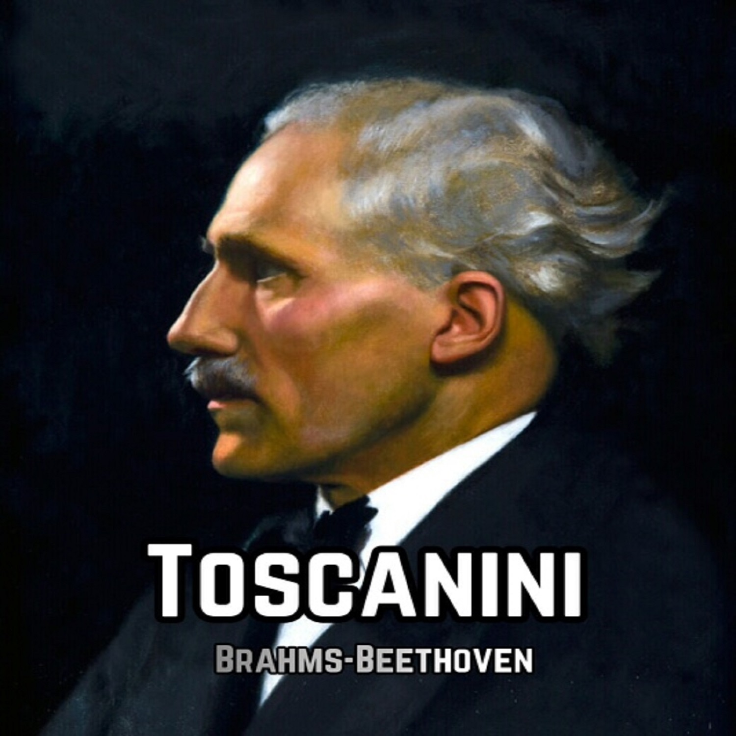 Toscanini, Brahms-Beethoven album cover