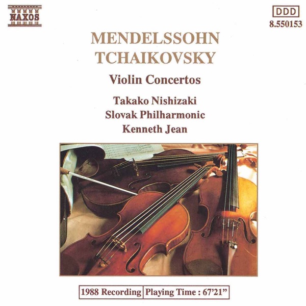 Mendelssohn: Violin Concerto in E Minor - Tchaikovsky: Violin Concerto in D Major album cover