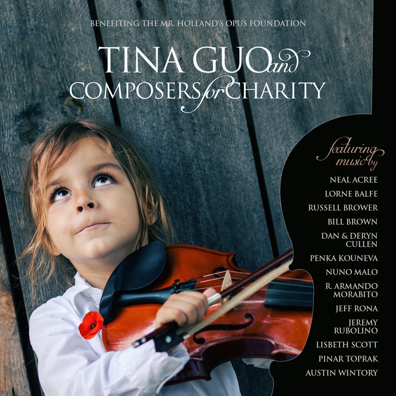 Tina Guo & Composers for Charity album cover
