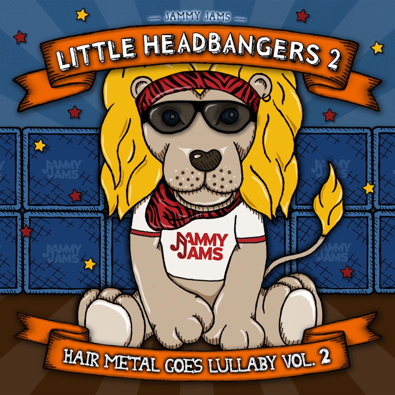 Little Headbangers 2: Hair Metal Goes Lullaby, Vol. 2 album cover