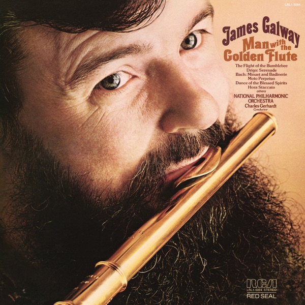 James Galway - The Man with the Golden Flute album cover
