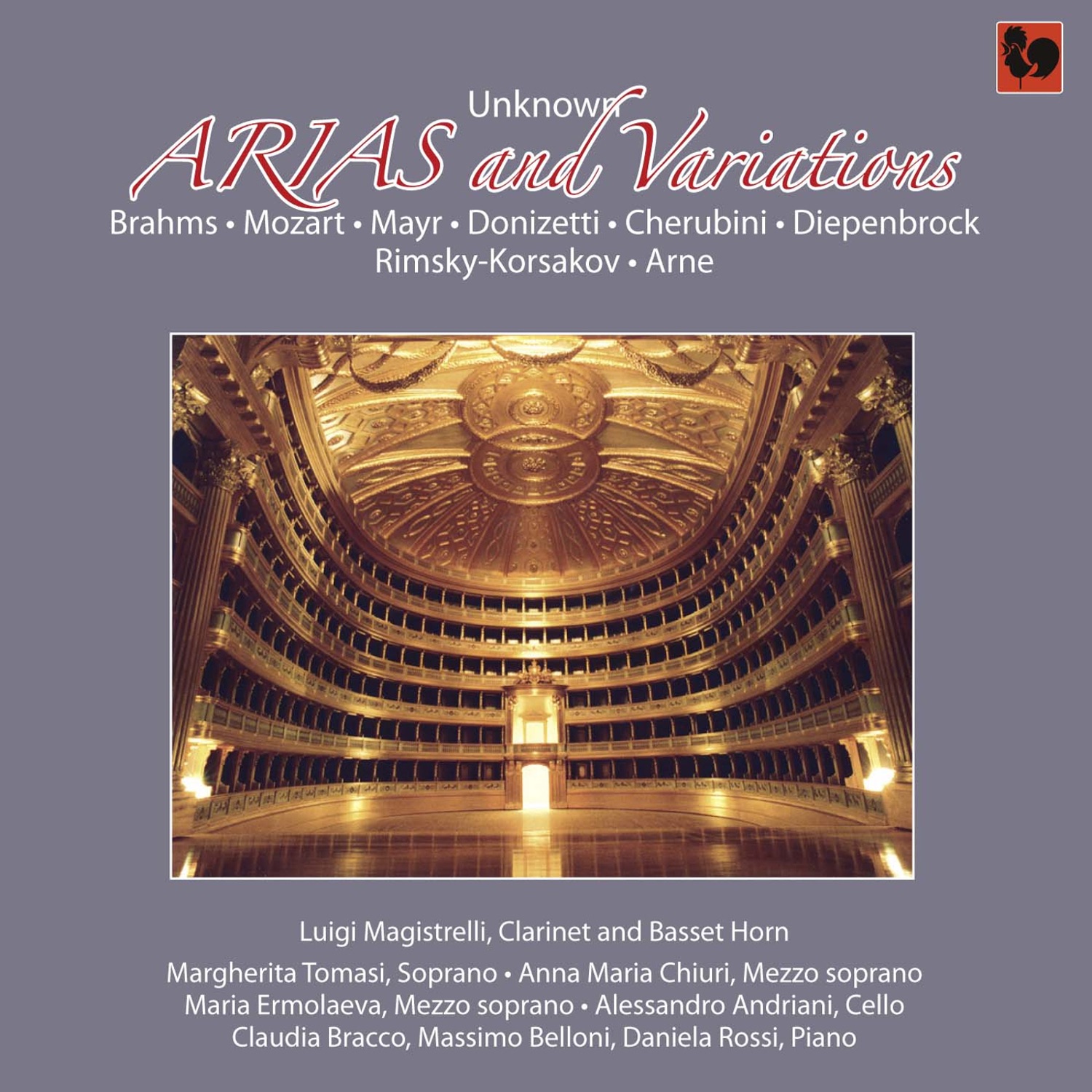 Unknown Arias and Variations album cover