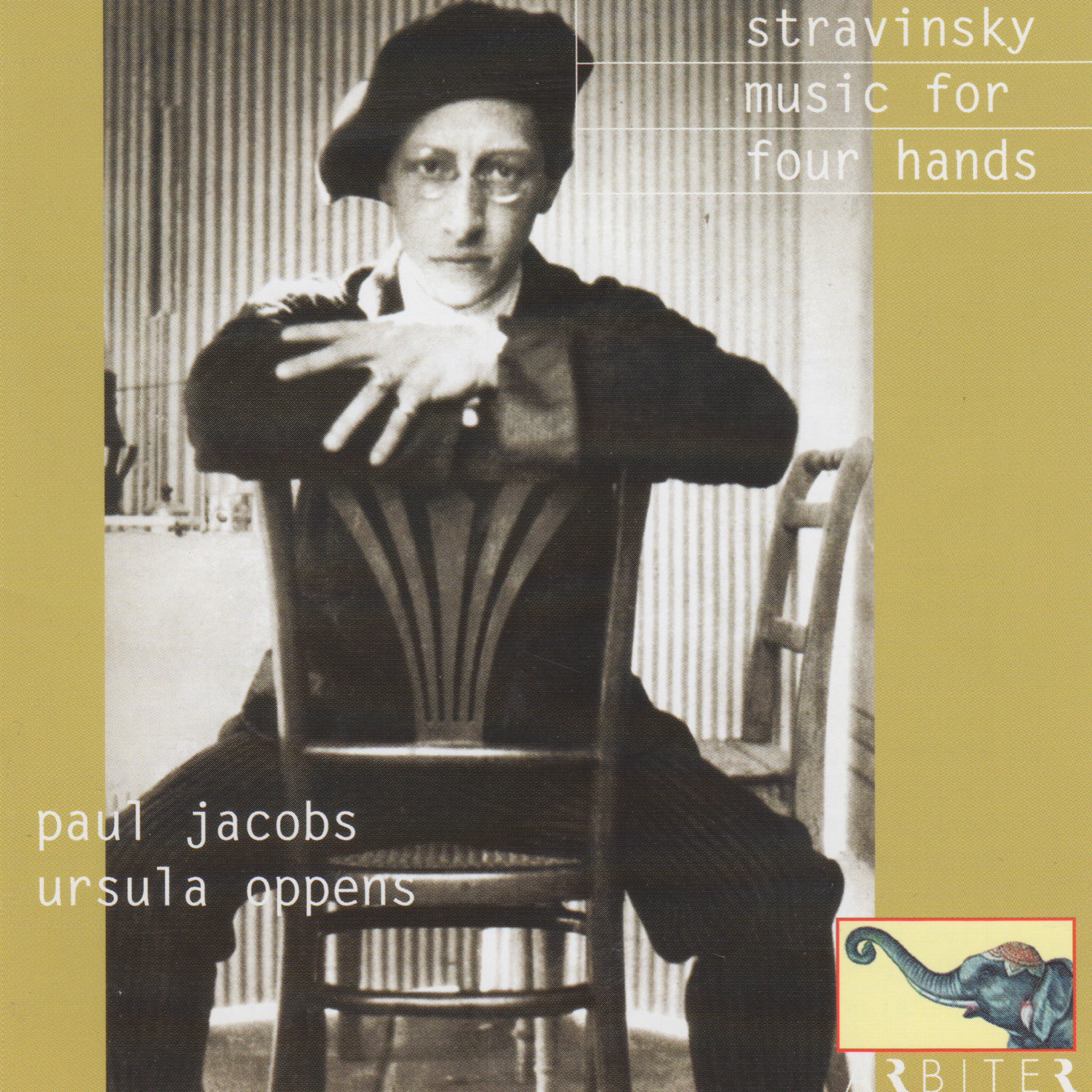 Stravinsky: Music for Four Hands album cover