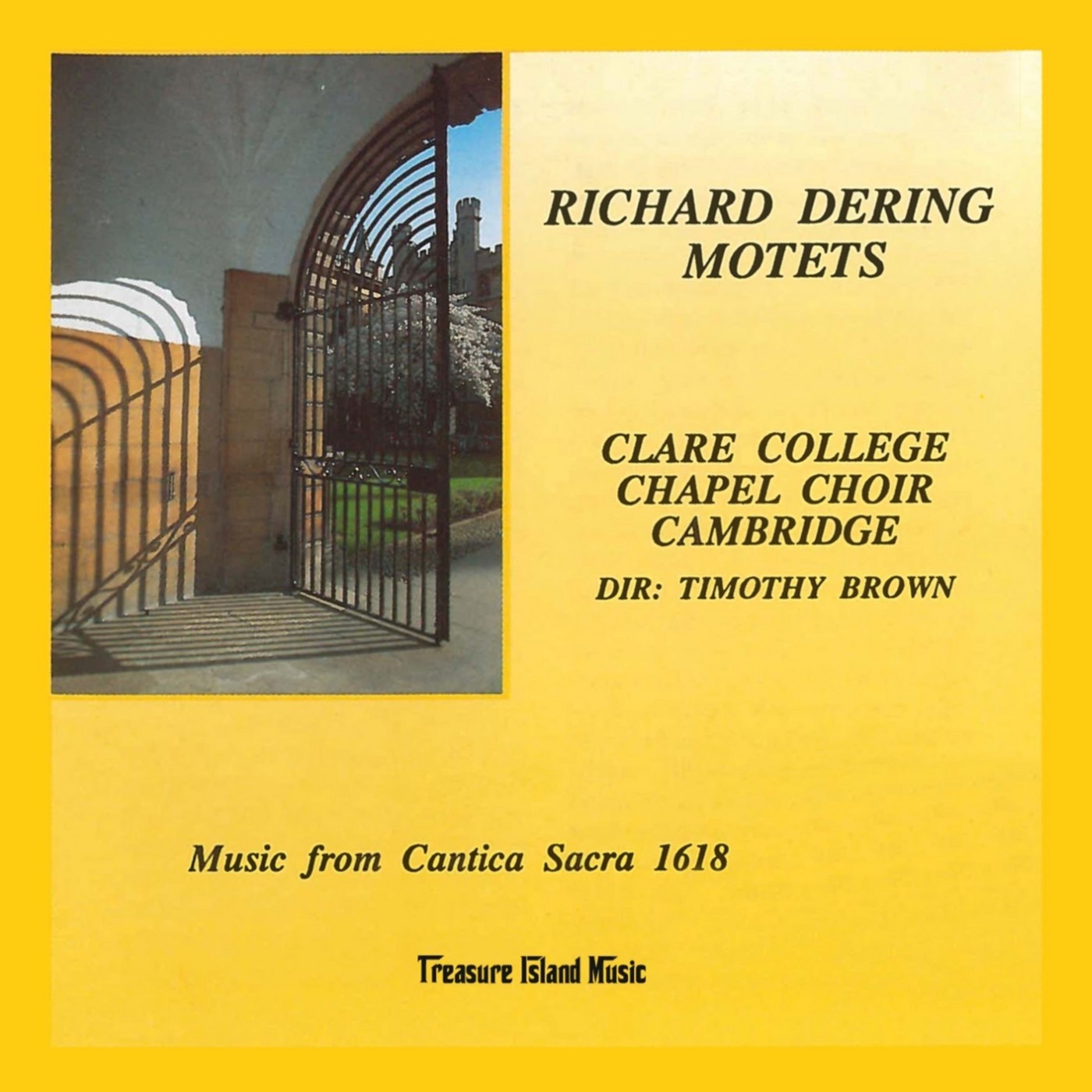 Richard Dering: Motets album cover