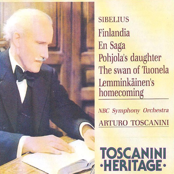 Toscanini Conducts Jean Sibelius (Recorded 1939-1952) album cover