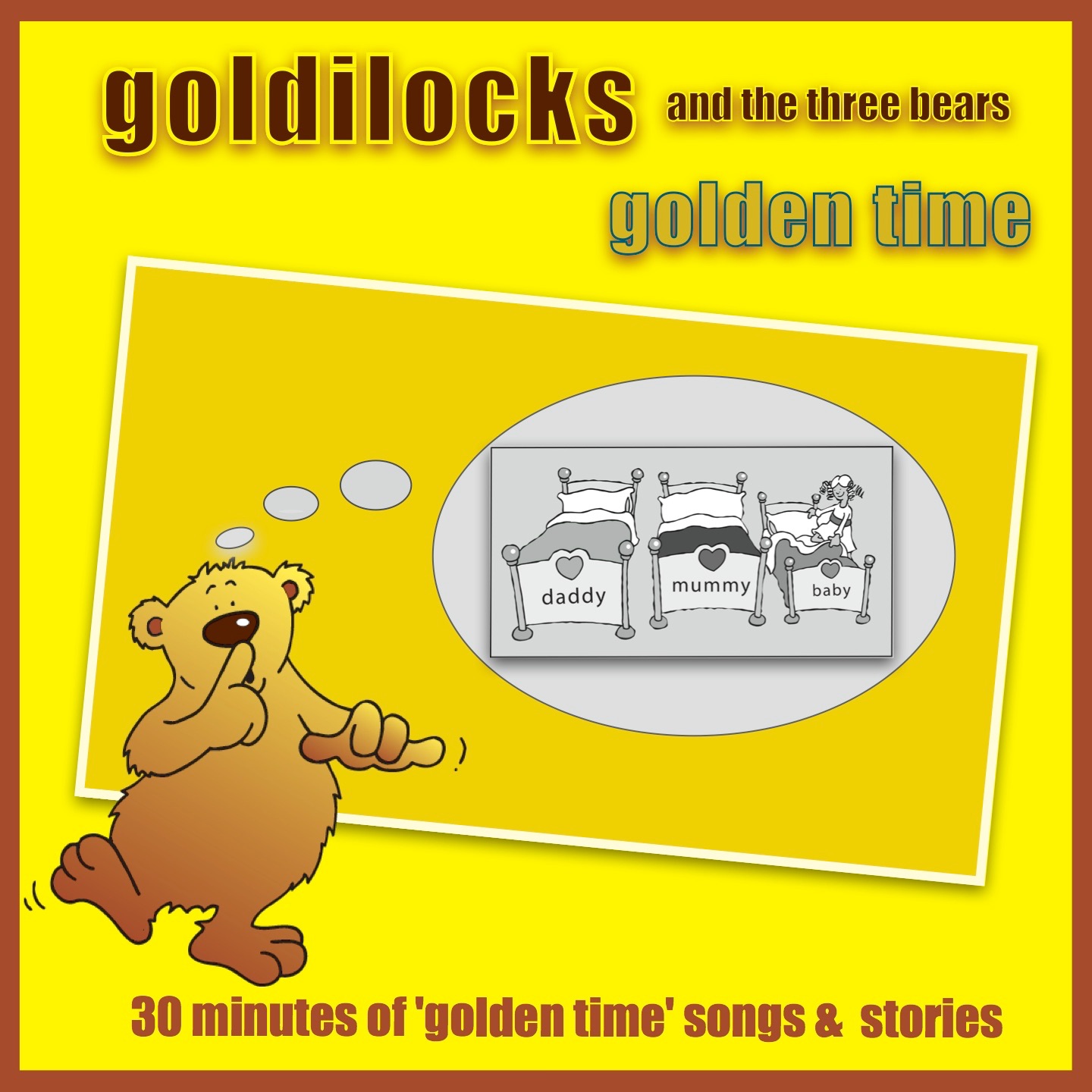 Goldilocks and the Three Bears - Golden Time album cover