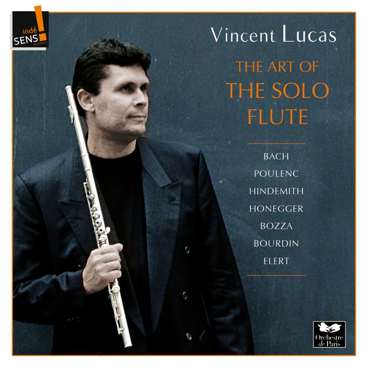 The Art of the Solo Flute: Vincent Lucas album cover