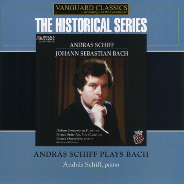 Andras Schiff Plays Bach album cover